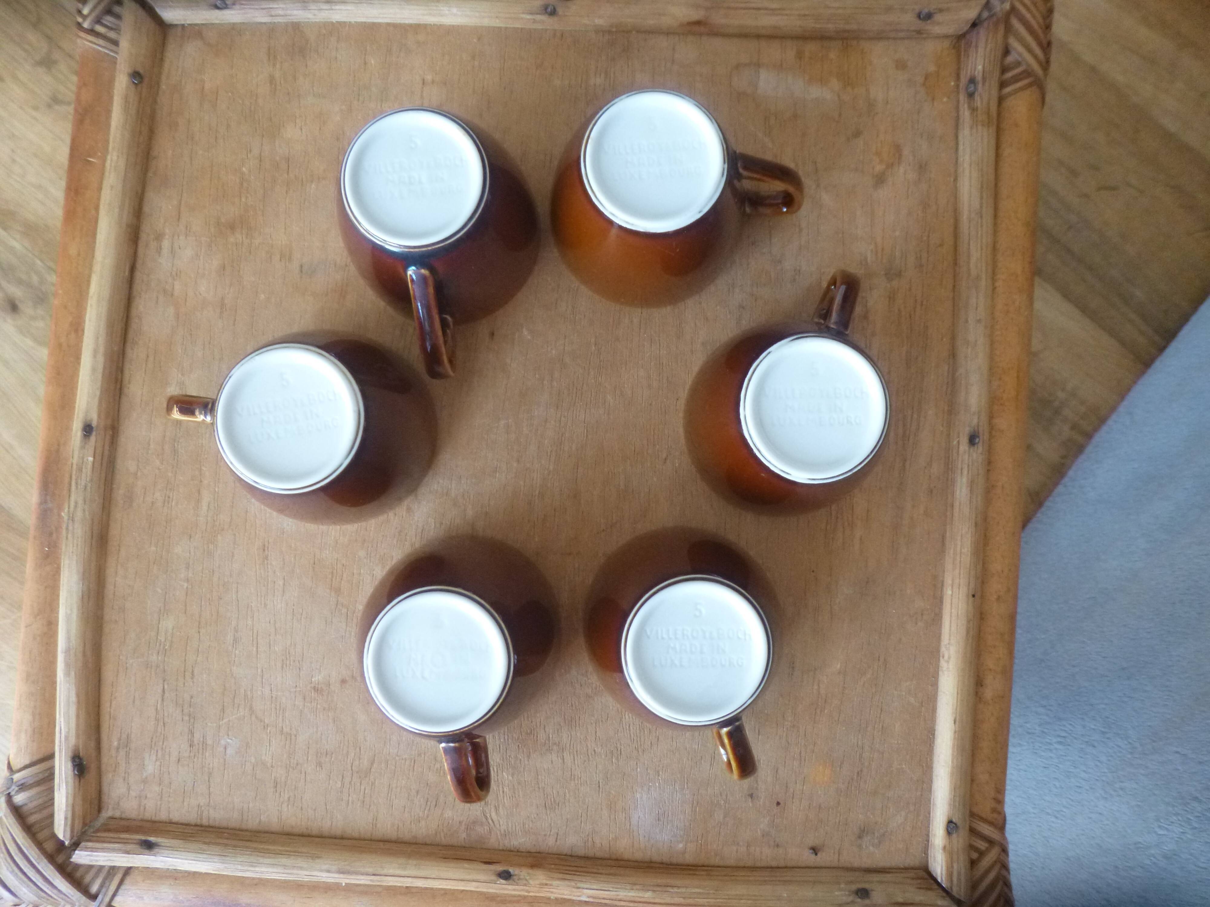 Villeroy & Boch coffee cups