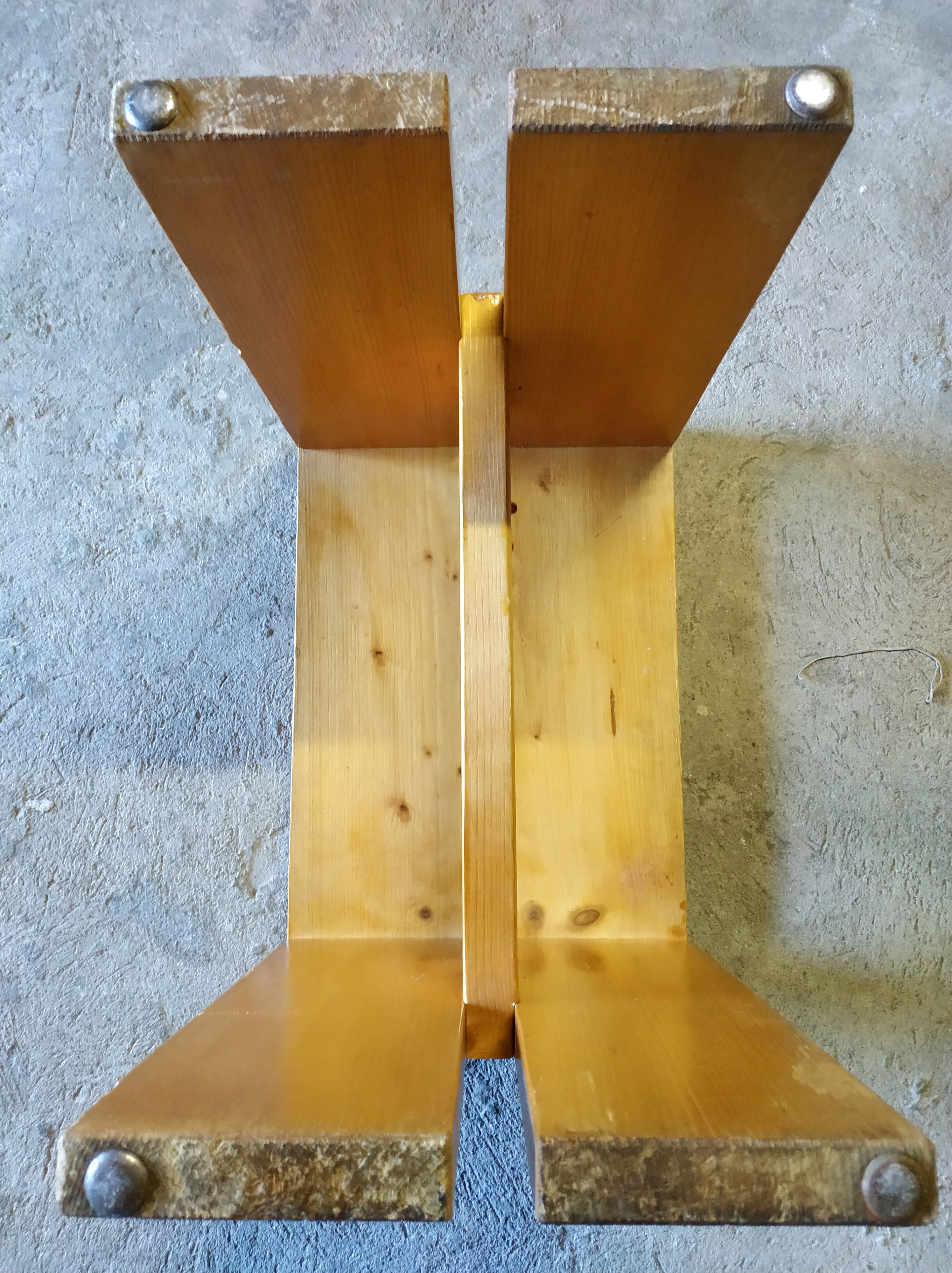 Pair of Charlotte Perriand stools for Les Arcs 1960