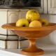 Wooden fruit cup