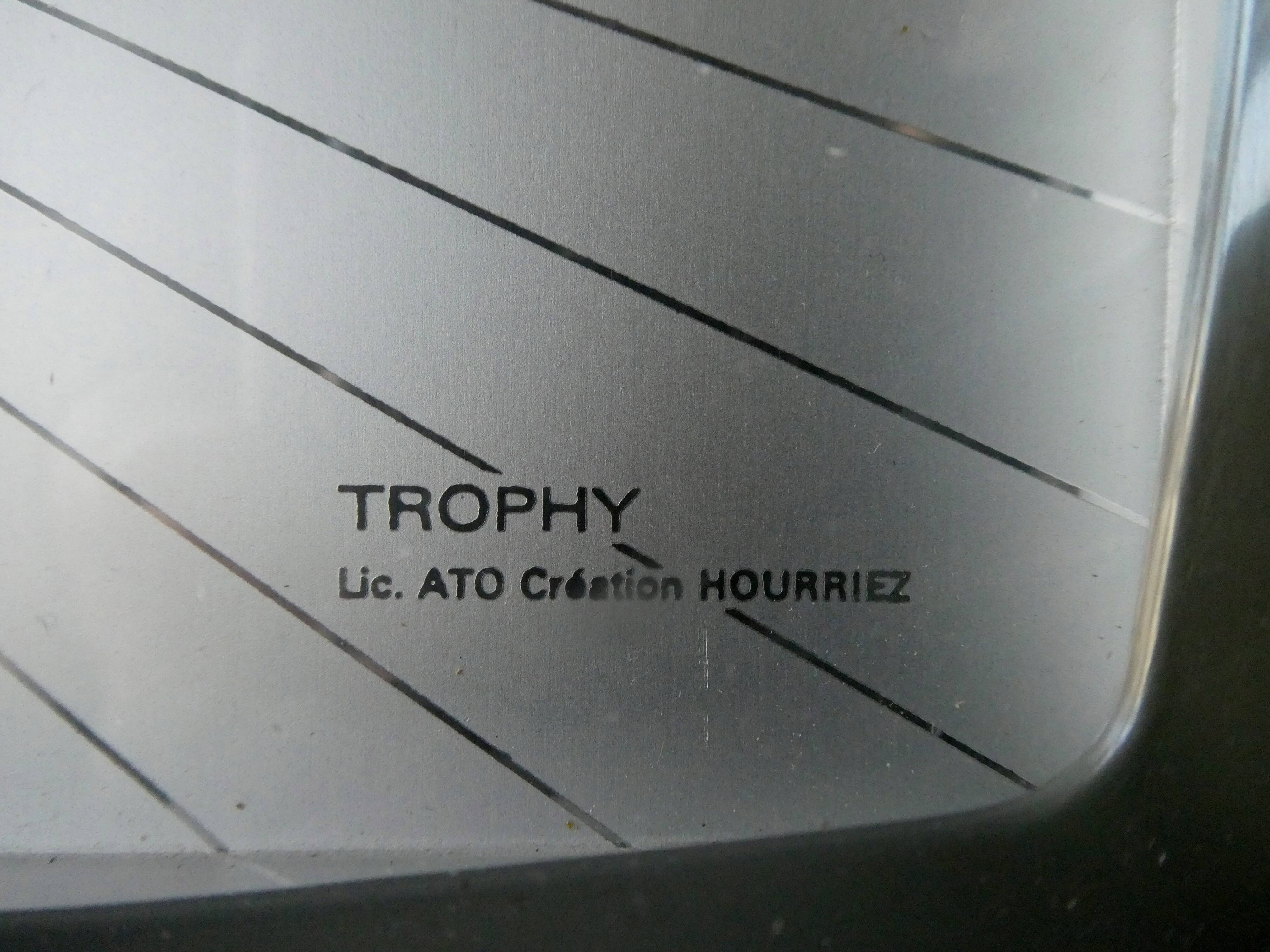 Pendulum wall clock Trophy ORTF, creation Hourriez ATO