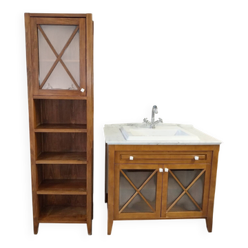 Bathroom furniture and column set Villeroy & Boch