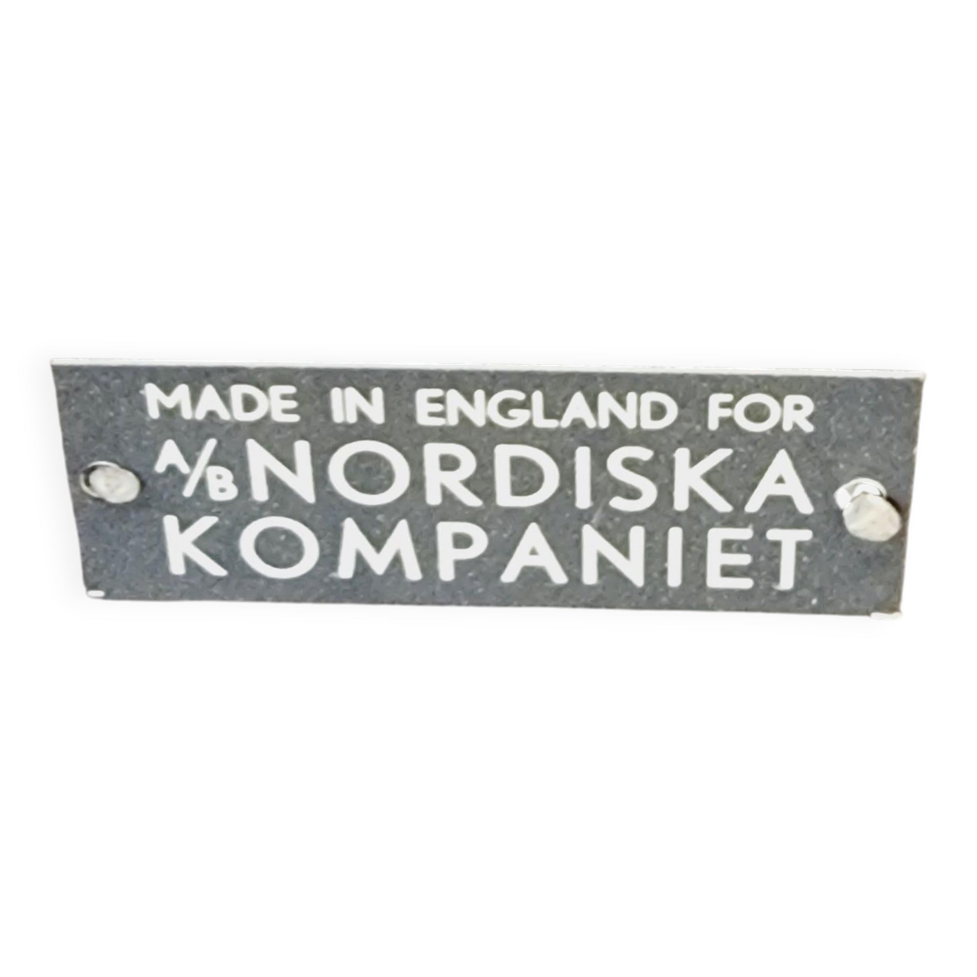 Nordiska Kompaniet coffee table, made in England for NK, mid-1900s.