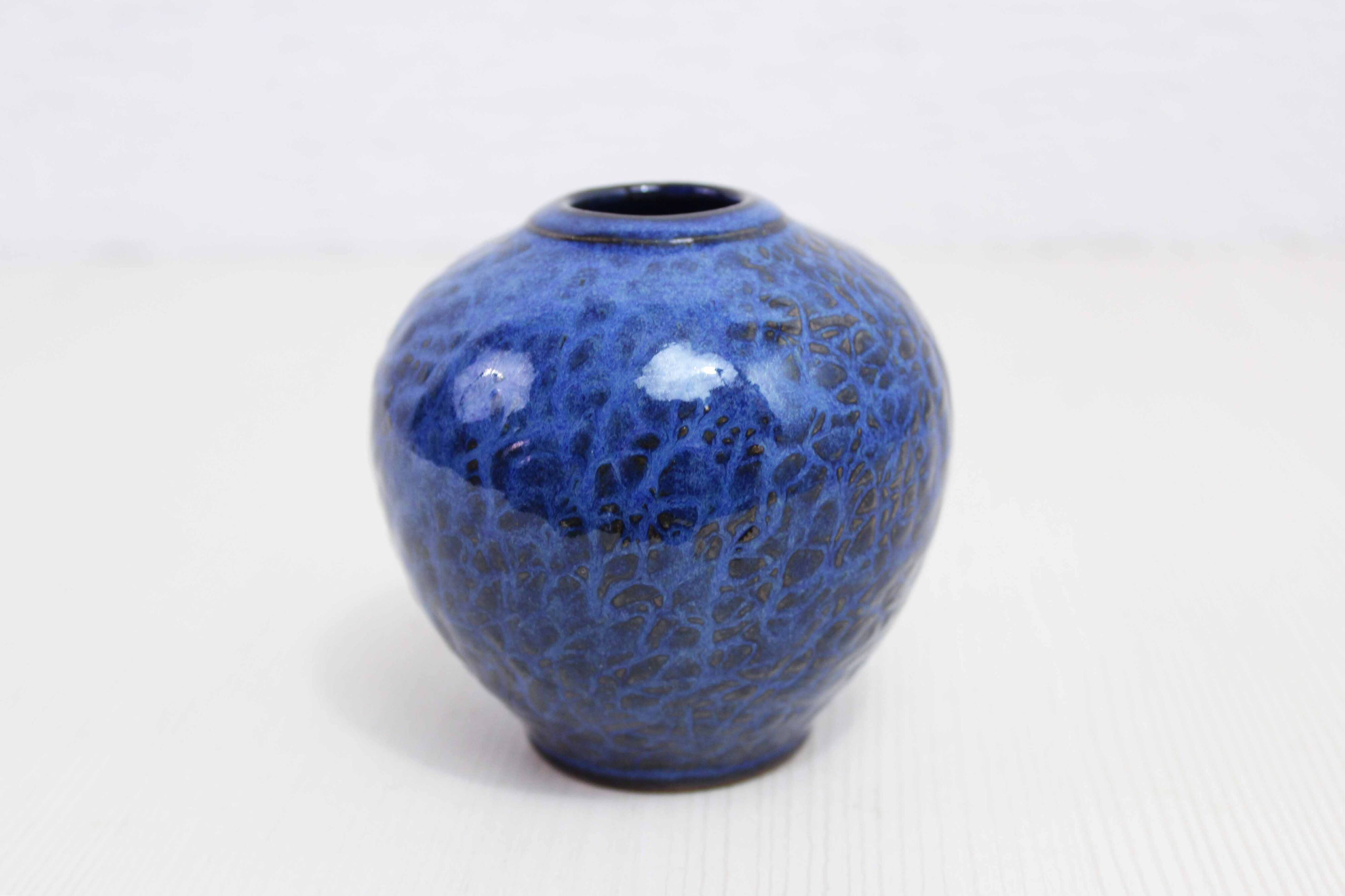 Oriental ceramic ball vase
