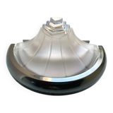 Applique murale en verre dépoli de style Art déco