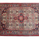 Handmade Persian Rug Antique Sarough Carpet 62x103cm