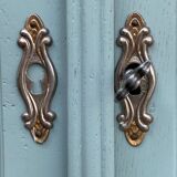 Parisian glass cabinet art deco 1940