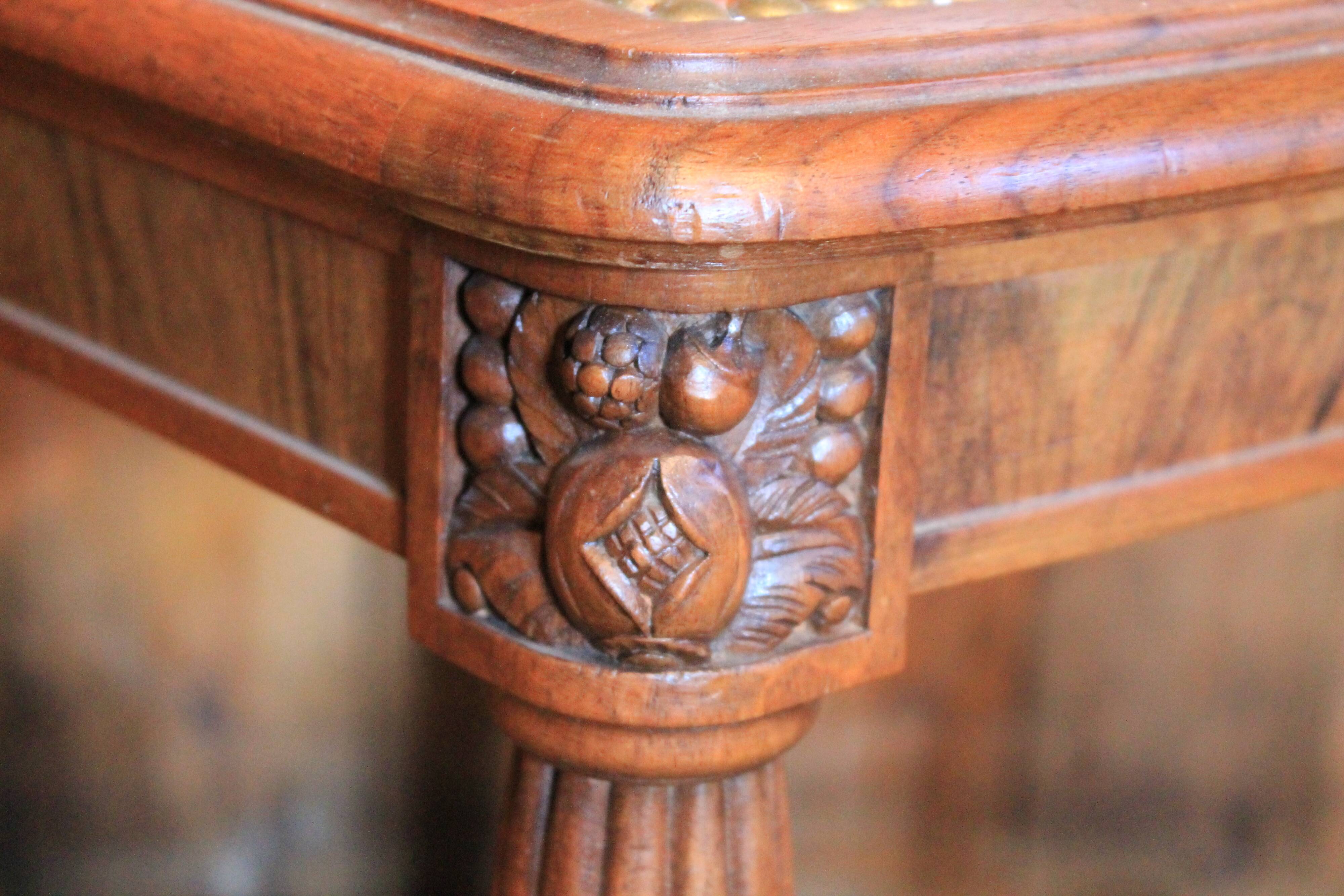 Suite of 6 art-deco chairs