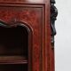 Library from the Napoleonic III era in thuya burl.