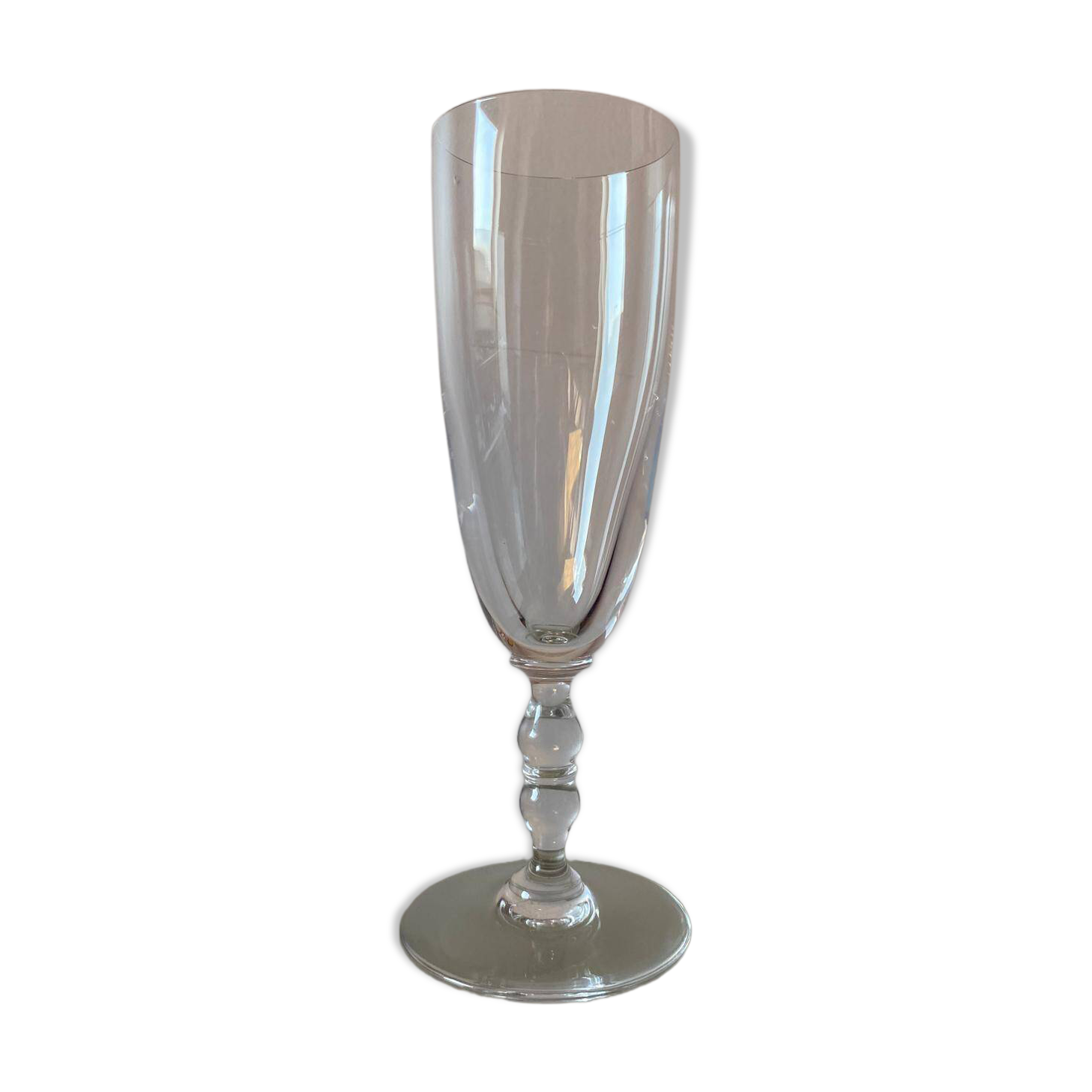 Saint Louis crystal flutes