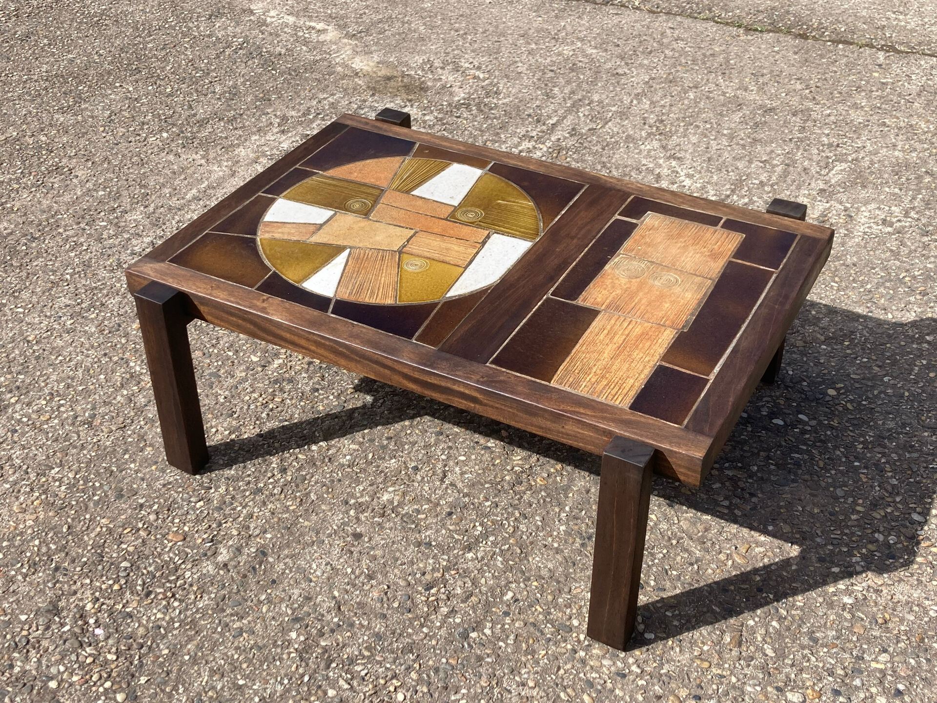 1960s ceramic coffee table