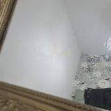 Miroir Doré Style Ancien / Louis Philippe - Arrière Rond