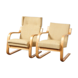 Armchairs model 401& 402 by Alvar Aalto for Artek 1940