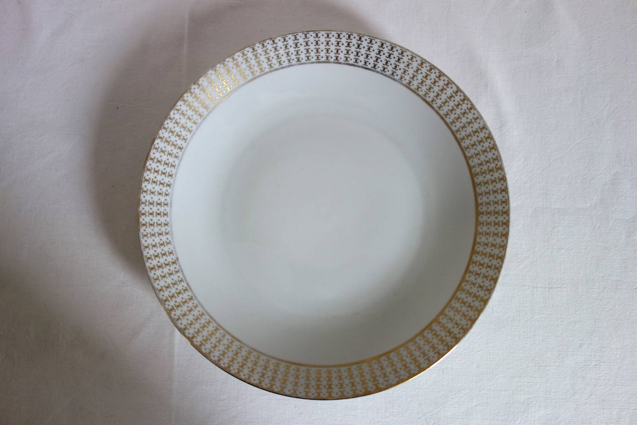 Set of 3 German Kahla Konotz porcelain serving dishes, vintage