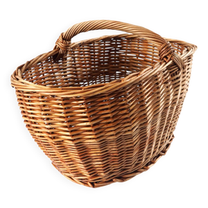 Grand panier rotin anse