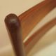 Set of six teak chairs, Danish design, 1960s, made in Denmark