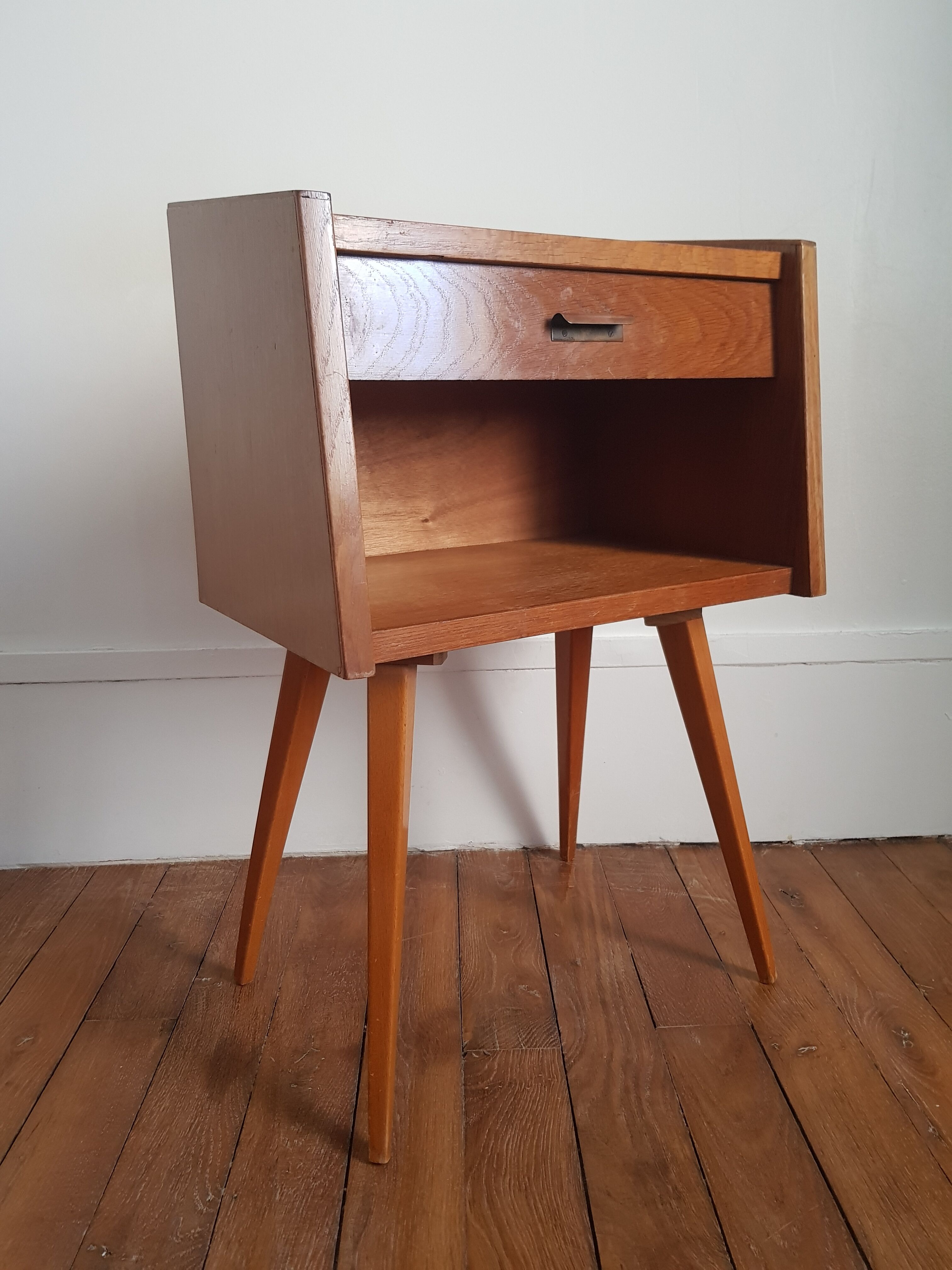 Vintage bedside table
