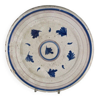 19th century earthenware dish
