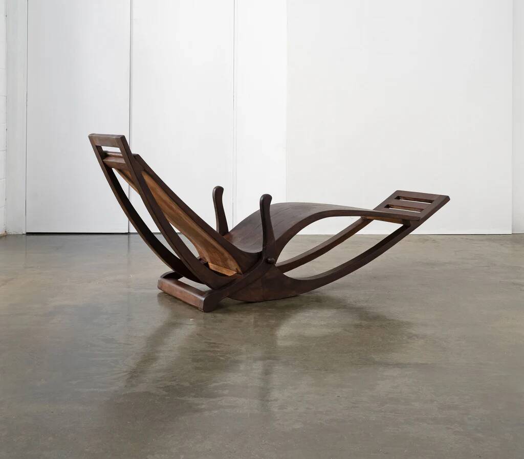 Modernist garden loungers