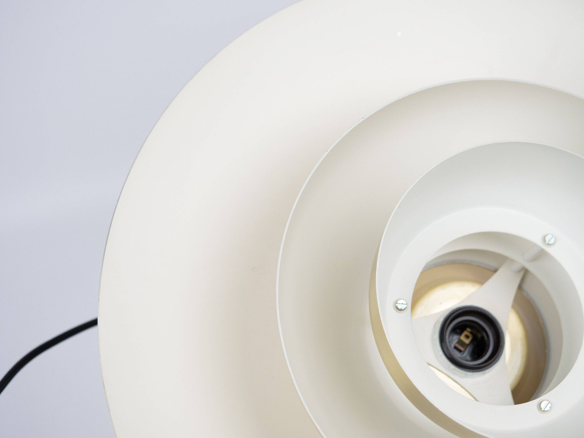 Danish vintage pendant lamp Roma by Junge, 1980s