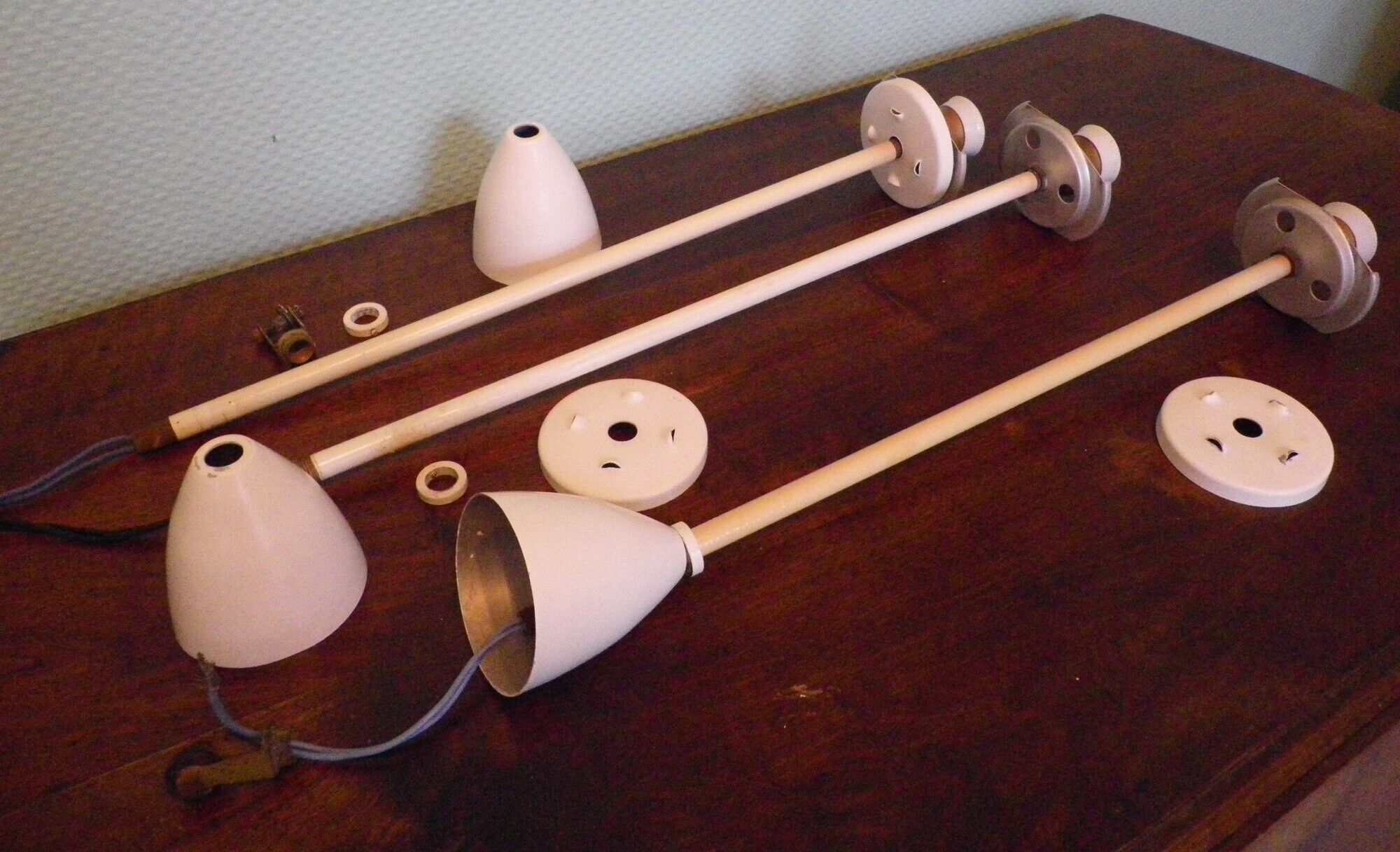 3 hanging lamps 1970