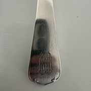 Cuillère à pèlerin , pelle à service Christofle en métal argenté