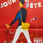 Cinema poster "Festival Day" Jacques Tati 60x80cm 1970