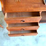 Teak bookcase * 135 cm