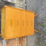 Vintage compass foot dresser