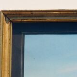 Large Neapolitan gouache: View of Naples. 19th century. Giuseppe Scoppa (attributed)