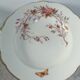 6 hollow porcelain plates. Art Nouveau