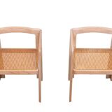 Derk Jan de Vries "Samara" Arm Chairs for Maisa Di Seveso Milano