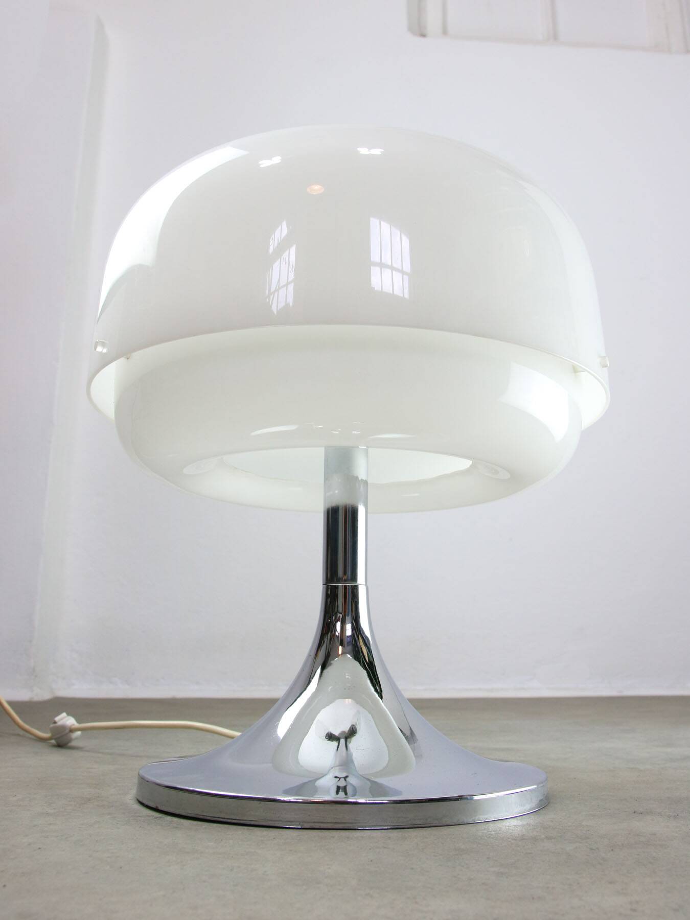 Space Age Medusa Mushroom Table Lamp by Luigi Massoni for Guzzini