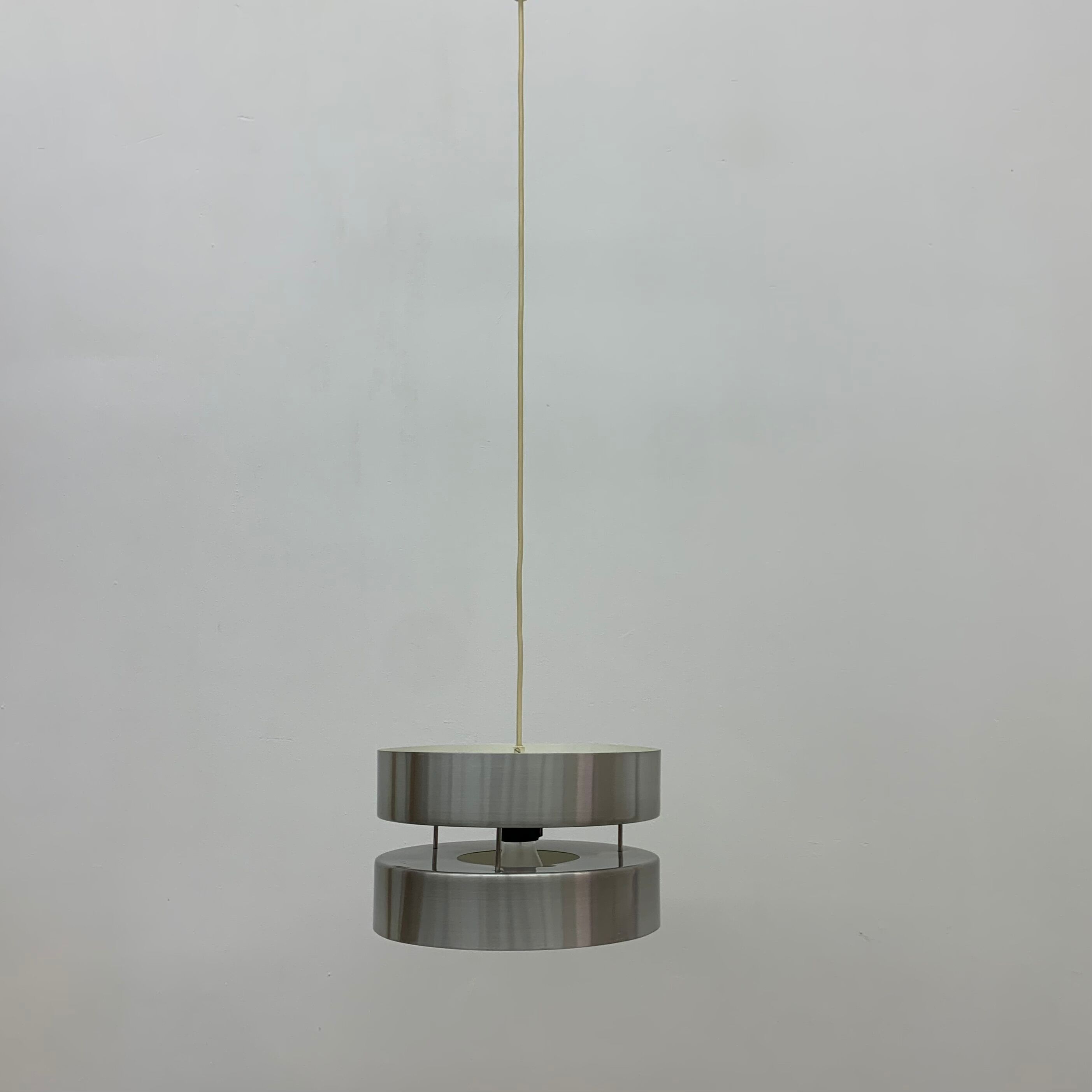Hanging lamp aluminium design , 1960