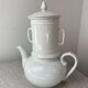 Pillivuyt France white porcelain teapot
