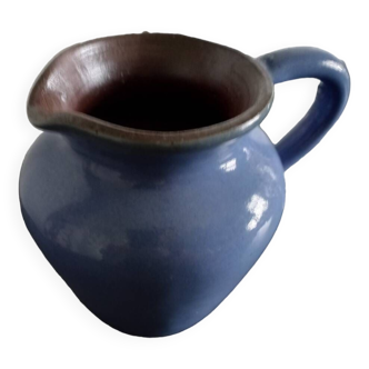 Blue pitcher