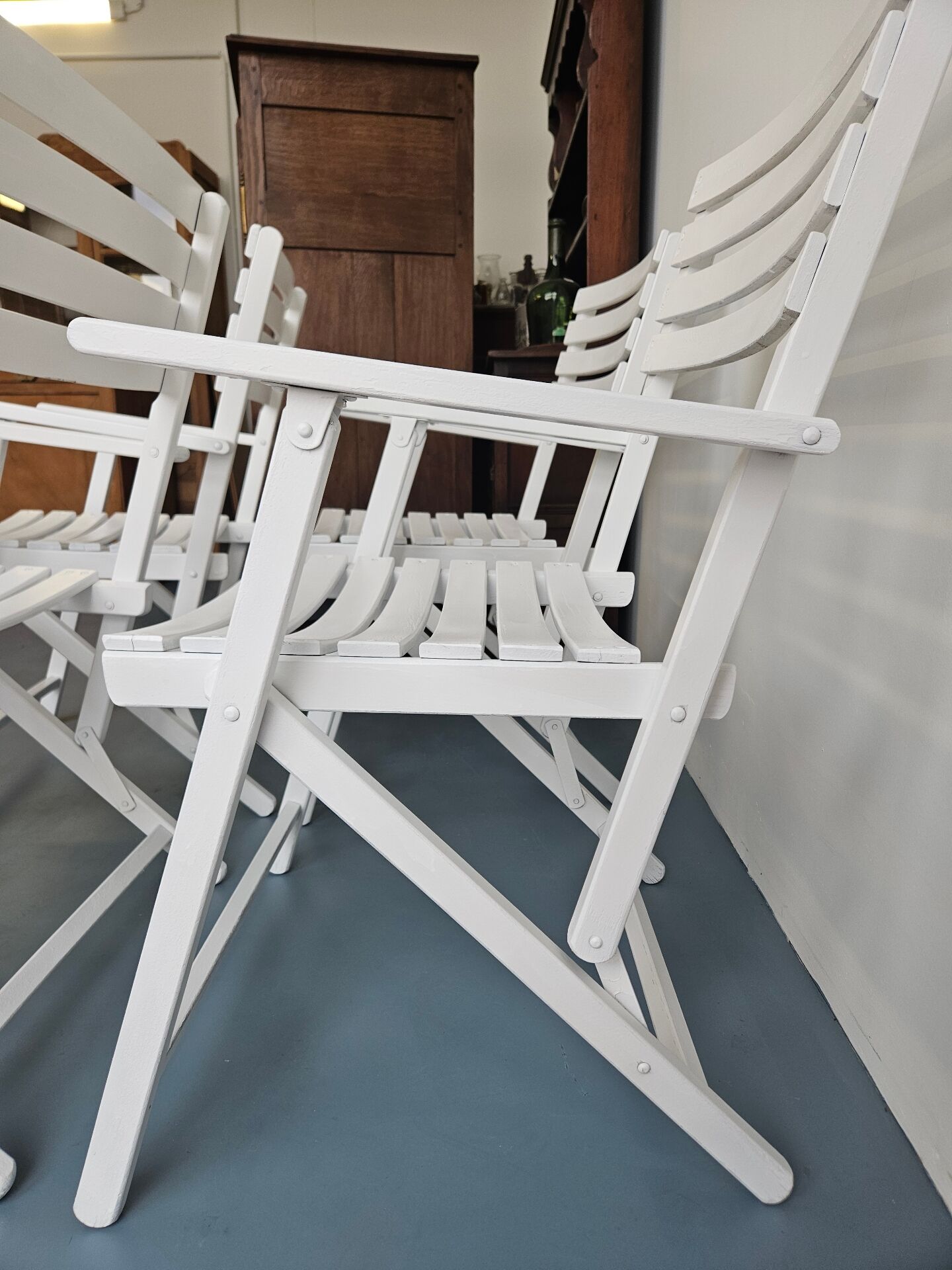 Chaises bois pliantes