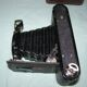 Former Luminor bellows camera (made in France) early 20th century with its leather case