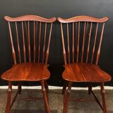 Pair of spindle-back Windsor chairs