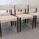 Série de 6 chaises d'Axel Bender Madsen pour Bovenkamp, Pays-Bas vers 1960