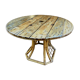 Table pieds bambou