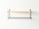 Functional telephone shelf, mid-century, ash wood and metal, 1950s