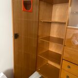 Armoire scandinave vintage penderie vitrine