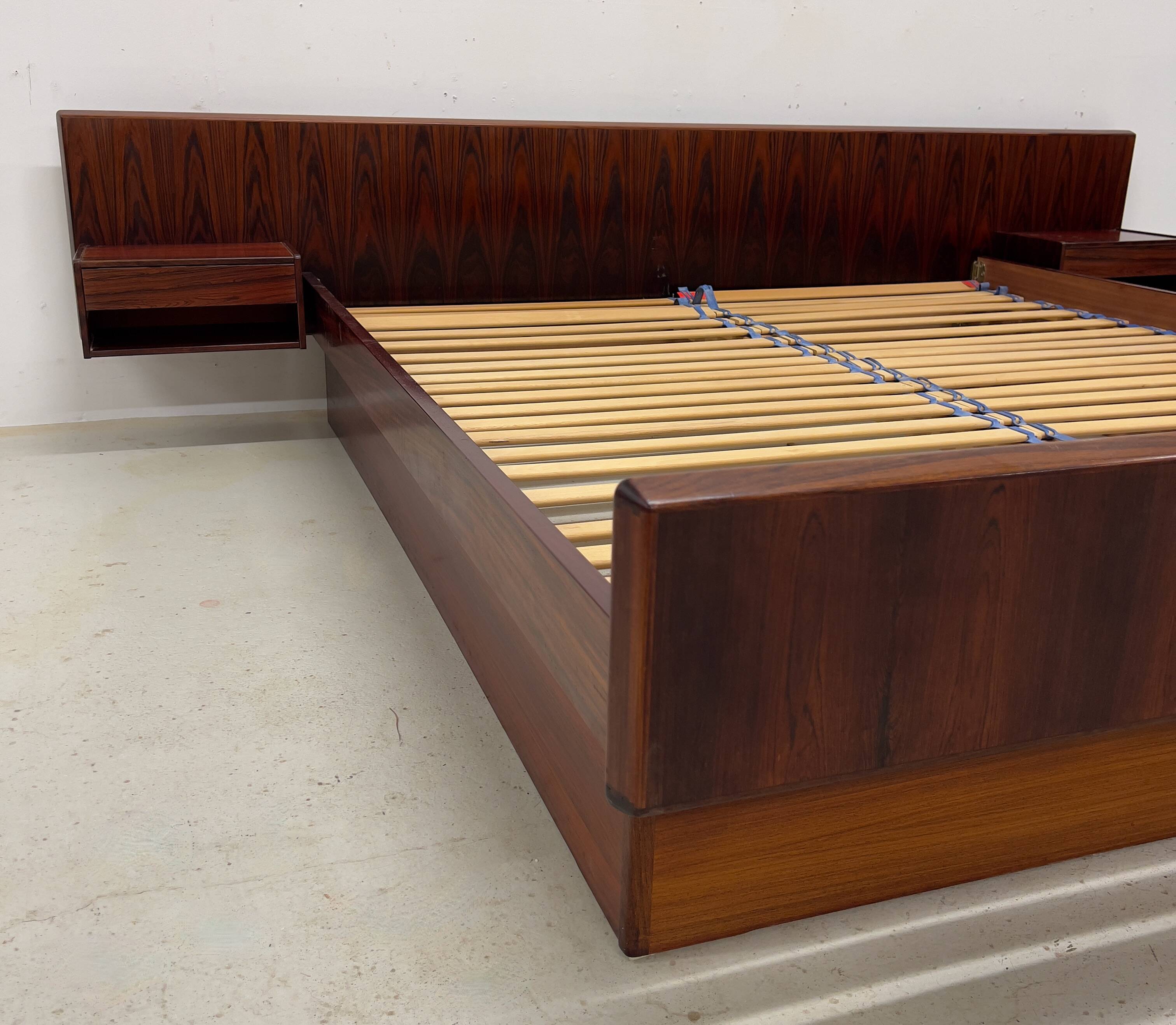 Danish Floating Bed By Sannemans Møbelfabrik.