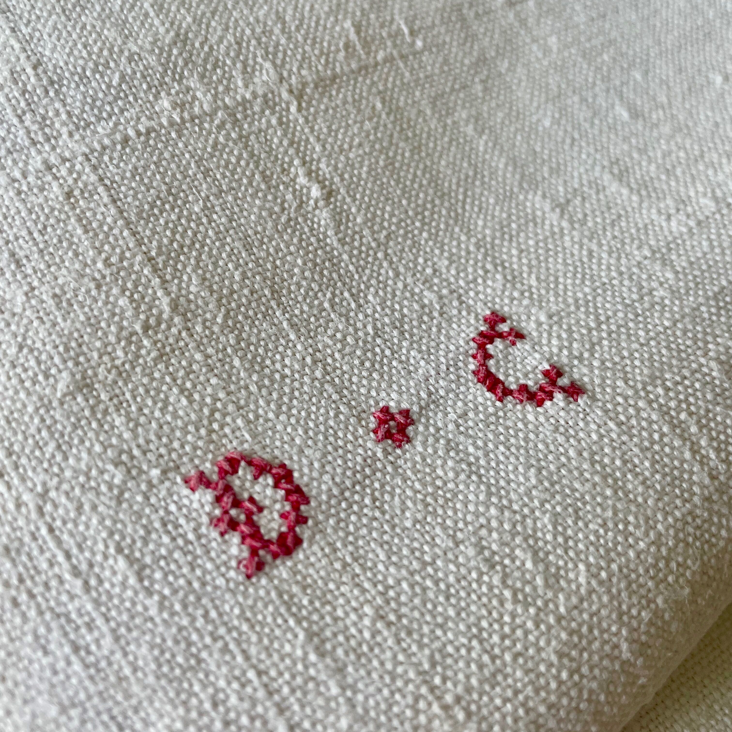 Old hemp linen cloth