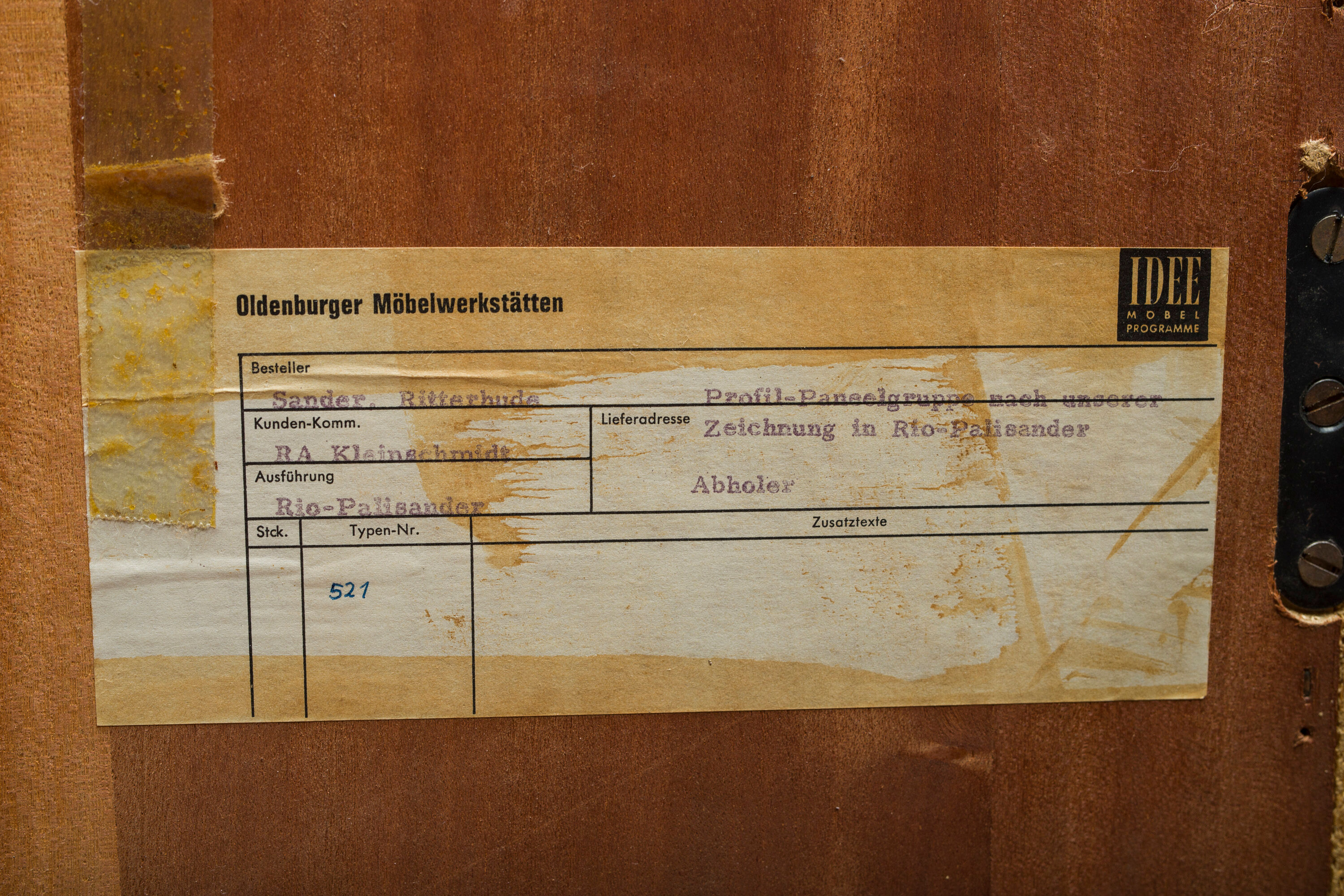 German Rosewood Modular Wall Shelves by IDEE Mobel, 1960s, Set of 25