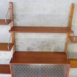 Scandinavian modular shelving system by Poul Cadovius for Gustav Bahus