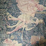 Aubusson tapestry, The Noble Amazon, Halluin stitch, 1950s