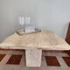 Marble coffee table