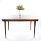Extendable Dining Table In Mahogany By Mier, Czechoslovakia 1960s