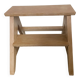 Marchepied en bois patiné